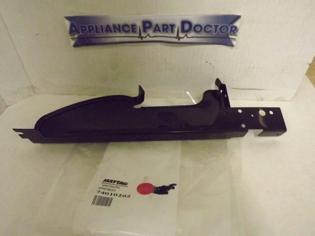 MAYTAG WHIRLPOOL STOVE 74010202 SUPPORT (BLK) NEW MAYTAG WHIRLPOOL STOVE 74010202 SUPPORT (BLK) NEW
